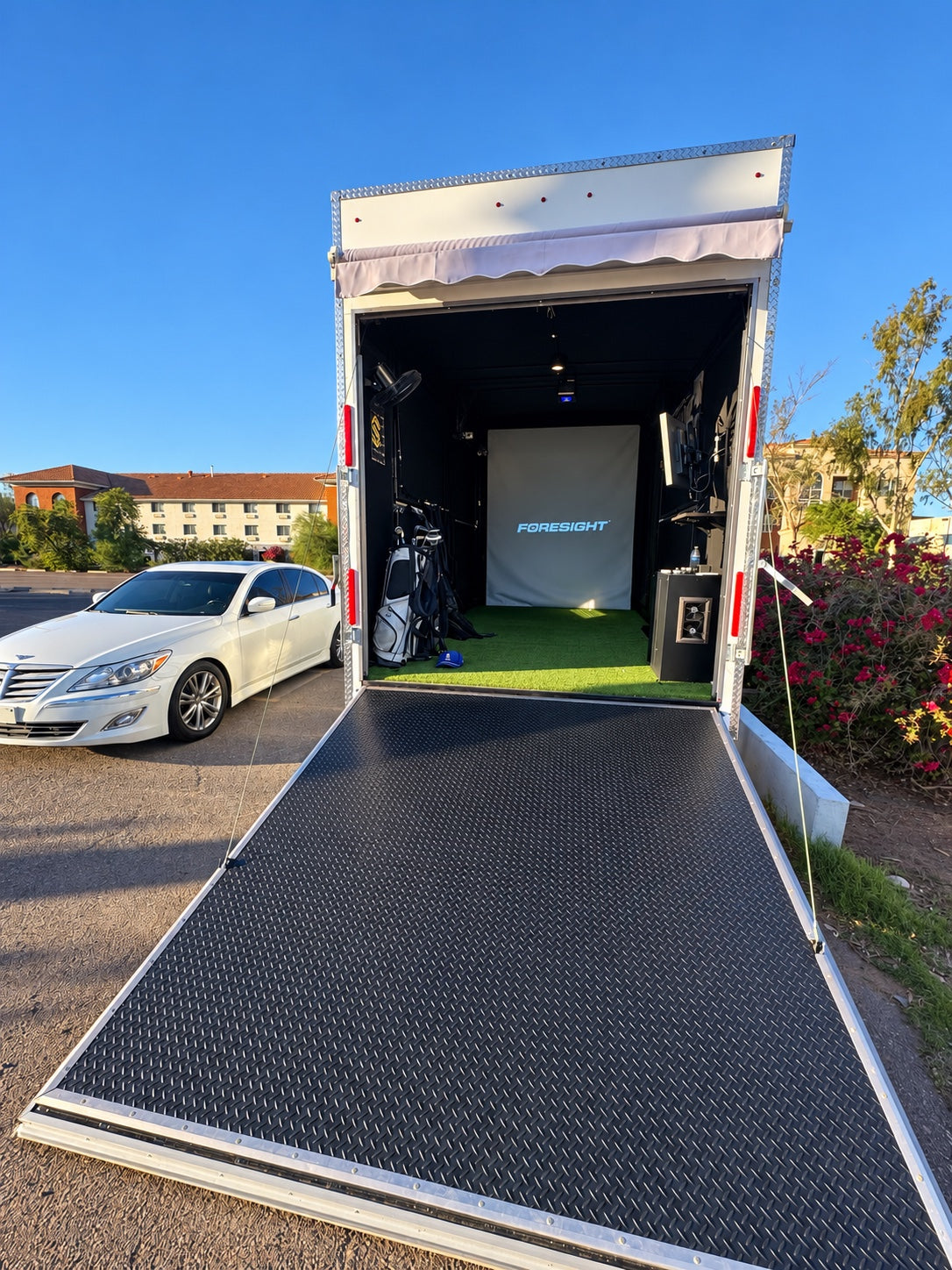 Ramp entrance