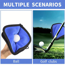 Load image into Gallery viewer, Golf towel, ball cleaning towel, ball cleaning cloth towel, outdoor with hook golf gift