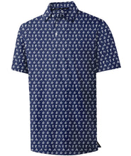 Load image into Gallery viewer, Mens Golf Shirts Short Sleeve Print Patterns Performance Moisture Wicking Polo Shirt 2026