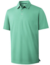 Load image into Gallery viewer, Mens Golf Shirts Short Sleeve Print Patterns Performance Moisture Wicking Polo Shirt 2026