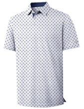 Load image into Gallery viewer, Mens Golf Shirts Short Sleeve Print Patterns Performance Moisture Wicking Polo Shirt 2026