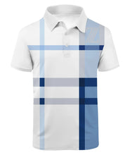Load image into Gallery viewer, Mens Golf Shirts Short Sleeve Print Patterns Performance Moisture Wicking Polo Shirt 2026