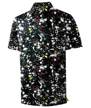 Load image into Gallery viewer, Mens Golf Shirts Short Sleeve Print Patterns Performance Moisture Wicking Polo Shirt 2026
