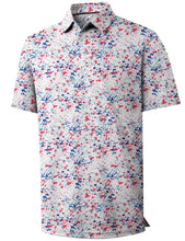 Load image into Gallery viewer, Mens Golf Shirts Short Sleeve Print Patterns Performance Moisture Wicking Polo Shirt 2026