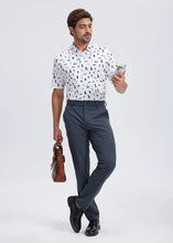 Load image into Gallery viewer, Summer Mens Golf Polo Shirts Quick Dry Print Tee Shirts Moisture Wicking Performance T-shirt Business Casual Polo Shirt