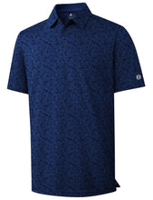 Load image into Gallery viewer, Mens Golf Shirts Short Sleeve Print Patterns Performance Moisture Wicking Polo Shirt 2026