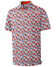 Load image into Gallery viewer, Mens Golf Shirts Short Sleeve Print Patterns Performance Moisture Wicking Polo Shirt 2026