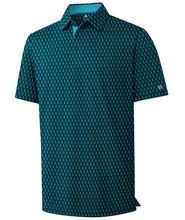 Load image into Gallery viewer, Mens Golf Shirts Short Sleeve Print Patterns Performance Moisture Wicking Polo Shirt 2026