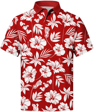 Load image into Gallery viewer, Mens Golf Shirts Short Sleeve Print Patterns Performance Moisture Wicking Polo Shirt 2026