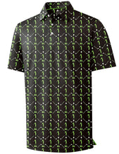 Load image into Gallery viewer, Mens Golf Shirts Short Sleeve Print Patterns Performance Moisture Wicking Polo Shirt 2026