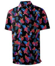 Load image into Gallery viewer, Mens Golf Shirts Short Sleeve Print Patterns Performance Moisture Wicking Polo Shirt 2026