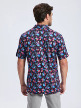 Load image into Gallery viewer, Summer Mens Golf Polo Shirts Quick Dry Print Tee Shirts Moisture Wicking Performance T-shirt Business Casual Polo Shirt