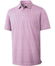 Load image into Gallery viewer, Mens Golf Shirts Short Sleeve Print Patterns Performance Moisture Wicking Polo Shirt 2026