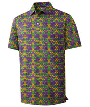 Load image into Gallery viewer, Mens Golf Shirts Short Sleeve Print Patterns Performance Moisture Wicking Polo Shirt 2026