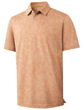 Load image into Gallery viewer, Mens Golf Shirts Short Sleeve Print Patterns Performance Moisture Wicking Polo Shirt 2026